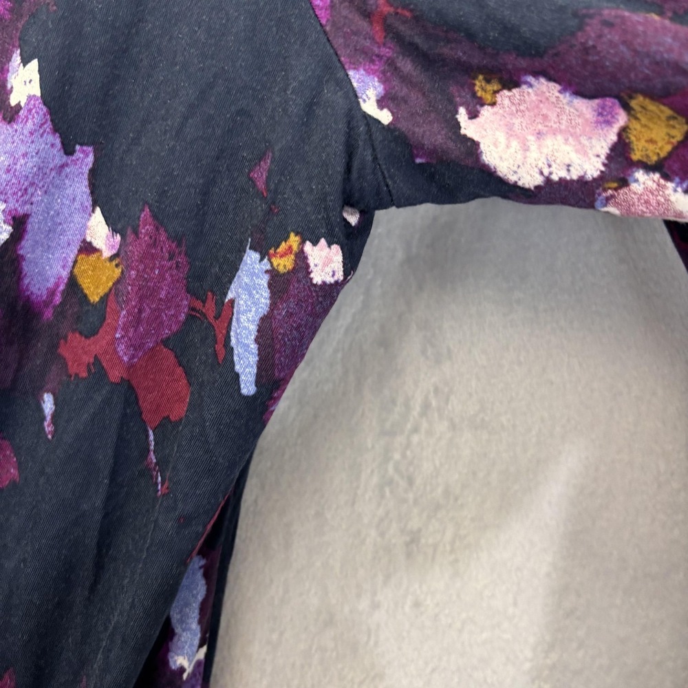 Lot Of 2 Talbots LOGO Lori Goldstein Tops Womens XL Button Up Dot Floral Stretch - Picture 10 of 12